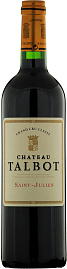 Вино Chateau Talbot Saint-Julien Grand Cru Classe 2021 г. 0.75 л