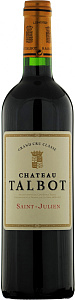 Красное Сухое Вино Chateau Talbot Saint-Julien Grand Cru Classe 2021 г. 0.75 л