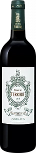 Красное Сухое Вино Chateau Ferriere Margaux AOC 2018 г. 0.75 л