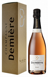 Шампанское Demiere Divin Rose Brut 0.75 л Gift Box