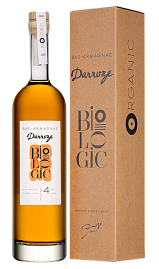 Арманьяк Bas-Armagnac Darroze Biologic 4 Ans d'Age 2016 г. 0.7 л Gift Box