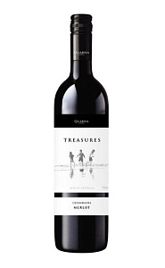 Красное Сухое Вино Treasures Merlot 0.75 л