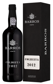 Портвейн Barros Colheita 2012 г. 0.75 л Gift Box