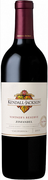 Вино Mendocino Kendall-Jackson Vintners Reserve Zinfandel 2018 г. 0.75 л
