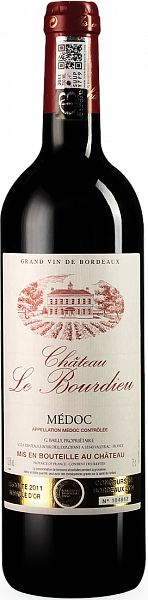 Вино Medoc AOC Chateau le Bourdieu Cru Bourgeois 2015 г. 1.5 л