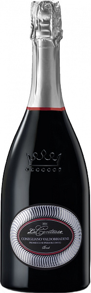 Игристое вино Le Contesse Conegliano Valdobbiadene Prosecco Superiore Brut 0.75 л