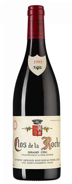 Вино Clos de la Roche Grand Cru Domaine Armand Rousseau 1995 г. 0.75 л