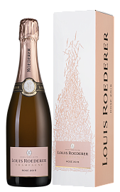 Шампанское Louis Roederer Brut Rose Grafika 0.75 л в подарочной упаковке
