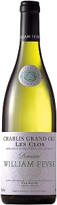 Белое Сухое Вино Chablis Grand Cru Les Clos William Fevre 2021 г. 0.75 л