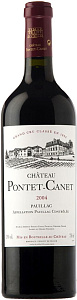 Красное Сухое Вино Chateau Pontet-Canet 2004 г. 0.75 л