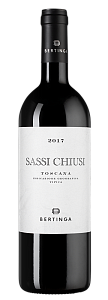 Красное Сухое Вино Sassi Chiusi 2017 г. 0.75 л
