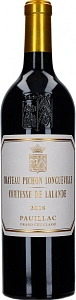Красное Сухое Вино Chateau Pichon Longueville Comtesse de Lalande 2018 г. 0.75 л