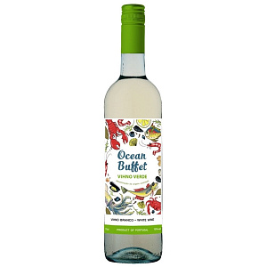Белое Полусухое Вино Ocean Buffet Vinho Verde Branco 2020 г. 0.75 л
