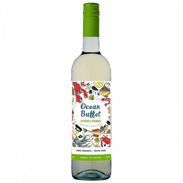 Вино Ocean Buffet Vinho Verde Branco 2020 г. 0.75 л