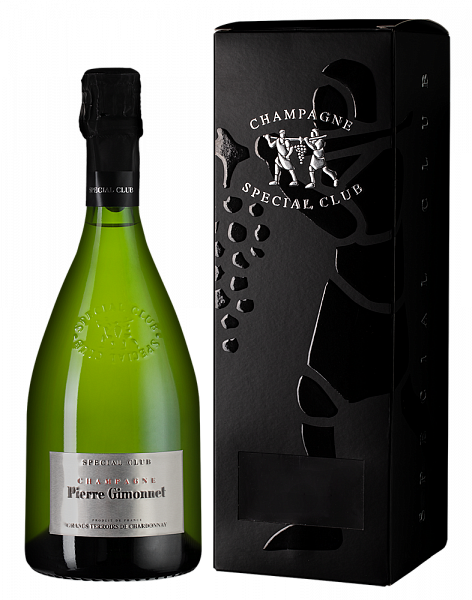 Шампанское Special Club Grands Terroirs de Chardonnay Extra Brut 2015 г. 0.75 л Gift Box