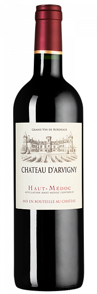 Вино Chateau d'Arvigny 2019 г. 0.75 л