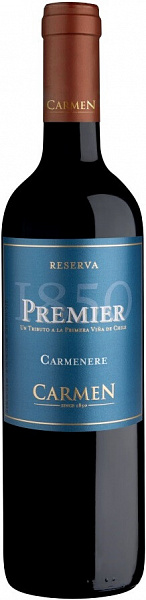 Вино Carmen Premier 1850 Reserva Carmenere 0.75 л