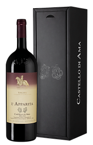 Красное Сухое Вино l'Apparita 2007 г. 1.5 л Gift Box