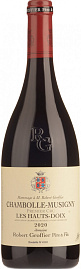 Вино Domaine Robert Groffier Pere & Fils Chambolle-Musigny 1er Cru Les Hauts-Doix 2020 г. 0.75 л