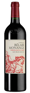 Красное Сухое Вино Chateau Belair Monange 2019 г. 0.75 л