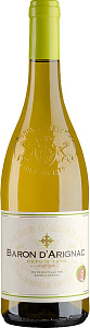 Белое Полусухое Вино Baron d'Arignac Blanc Demi-Sec 0.75 л