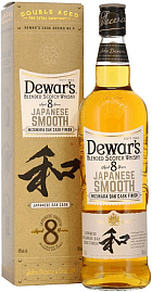 Виски Dewar's Japanese Smooth 8 Years Old 0.7 л Gift Box