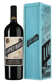 Вино Hacienda Lopez de Haro Reserva 2016 г. 1.5 л Gift Box