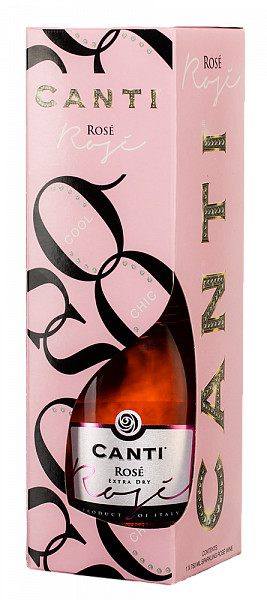 Игристое вино Canti Rose 0.75 л Gift Box № 2
