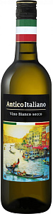 Белое Сухое Вино Antico Italiano Bianco Secco 0.7 л