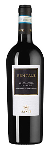 Красное Сухое Вино Ventale Valpolicella Superiore 2018 г. 0.75 л