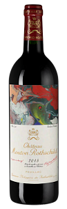 Красное Сухое Вино Chateau Mouton Rothschild 2015 г. 0.75 л