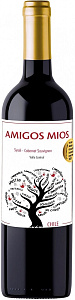 Красное Сухое Вино Amigos Mios Syrah-Cabernet Sauvignon 0.75 л