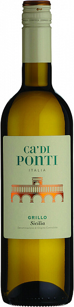 Вино Sicilia Ca di Ponti Grillo 0.75 л