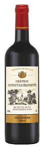 Красное Сухое Вино Chateau Coustaut La Grangeotte 0.75 л