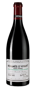 Красное Сухое Вино Romanee-Saint-Vivant Grand Cru Domaine de la Romanee-Conti 1999 г. 0.75 л