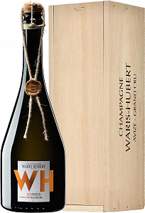 Белое Брют Шампанское Waris Hubert Sophos Avize Grand Cru Champagne AOC 0.75 л в подарочной упаковке