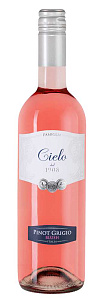 Розовое Полусухое Вино Pinot Grigio Blush Cielo 0.75 л