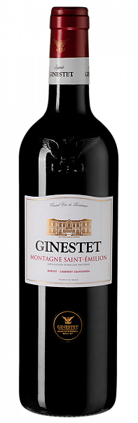 Вино Ginestet Montagne Saint-Emilion 2019 г. 0.75 л