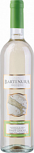 Белое Сухое Вино Bartenura Pinot Grigio 0.75 л