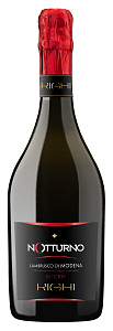 Красное Сухое Игристое вино Notturno Scuro Righi Lambrusco di Modena DOC 0.75 л