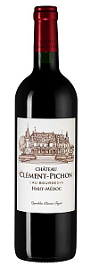 Красное Сухое Вино Chateau Clement-Pichon 2016 г. 0.75 л