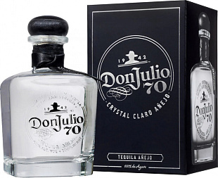 Текила Don Julio 70 Cristalino Anejo 0.75 л в подарочной упаковке