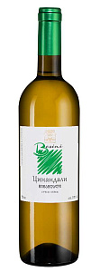 Белое Сухое Вино Цинандали 2020 г. 0.75 л
