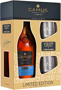 Коньяк Camus VSOP 0.7 л Gift Box Set 2 Glass