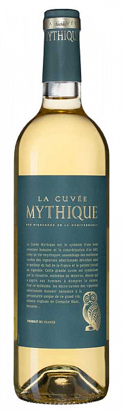 Вино La Cuvee Mythique Blanc 2020 г. 0.75 л
