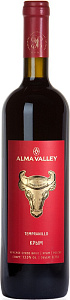 Красное Сухое Вино Alma Valley Tempranillo 0.75 л