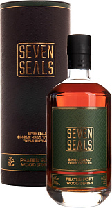 Виски Seven Seals Peated Port Wood Finish Single Malt 0.7 л Gift Box
