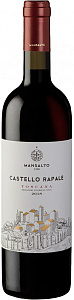 Красное Сухое Вино Mansalto Castello Rapale Toscana 0.75 л