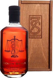 Виски Seven Seals Zodiac The Age of Libra Single Malt Whisky 0.5 л в подарочной упаковке