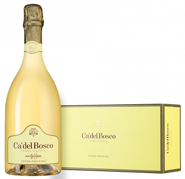 Игристое вино Franciacorta Cuvee Prestige Edizione 43 0.75 л Gift Box